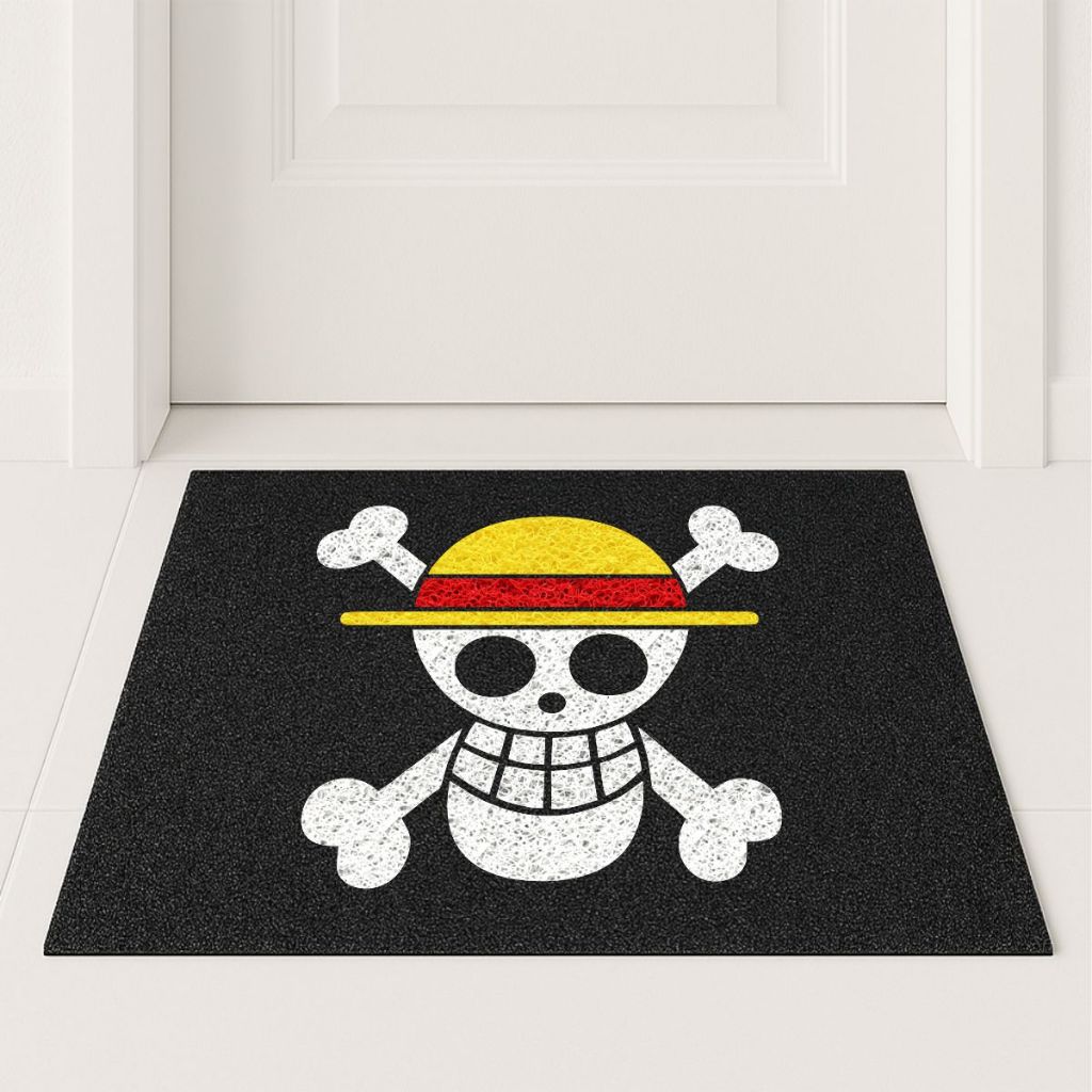 Tapete Capacho One Piece 60x40 Anime Manga Casa Entrada Lar