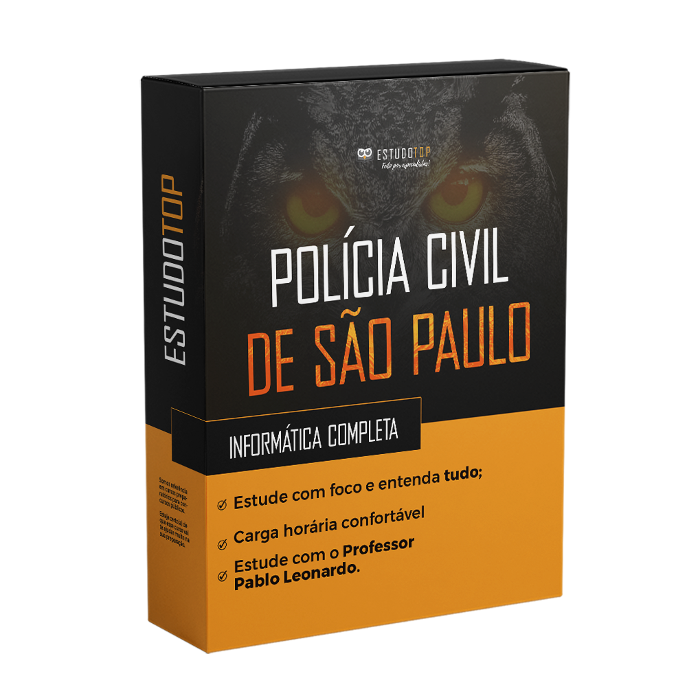 Polícia Civil de São Paulo - Informática - Direto ao Ponto (Todos os Cargos)