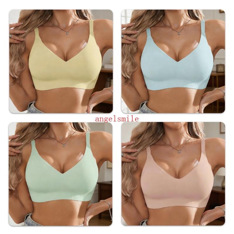 Gentle Wire Womens Bralette Skin Friendly Tecido Fácil Usar Design