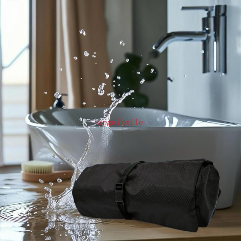 Organizadores Higiene Pessoal Travel Friendly Design Compacto Dobrável Armazenamento Vários Compartimentos Int