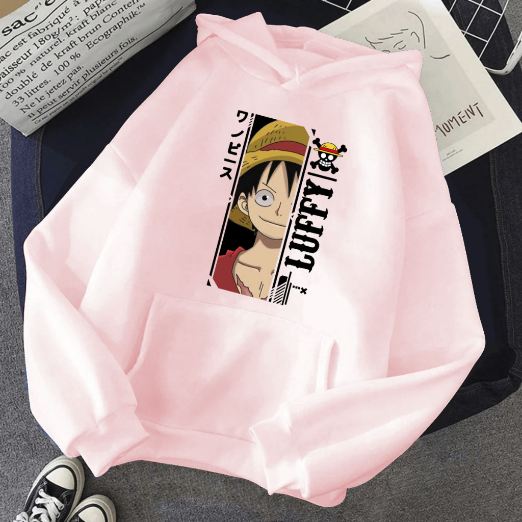 Blusa Moletom Infantil Algodão Estampado Anime OP 375