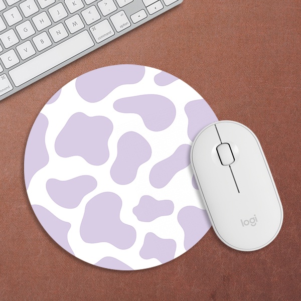 Mouse Pad Animal Print Lilás