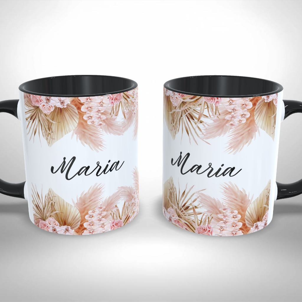 Caneca Personalizada Lovelies Flower Vintage Presente