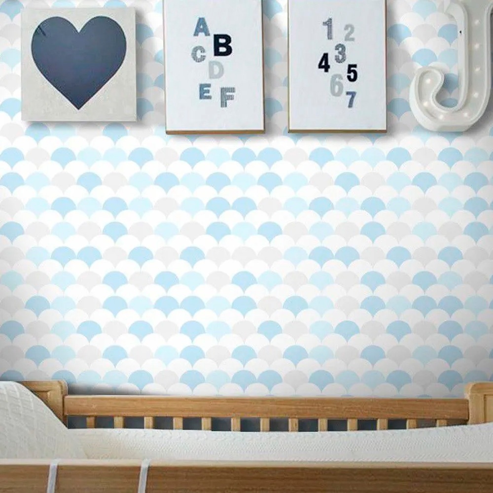 Papel de Parede Flake Clear - Várias Cores Rolos de 0,58x3,00m Premium - fundo bloqueador