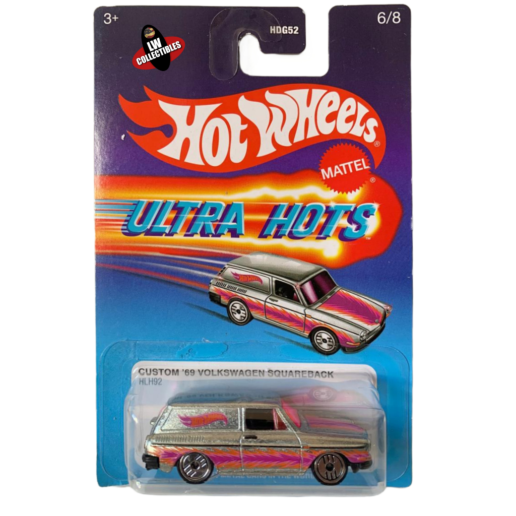 Hot Wheels Custom '69 Volkswagen Squareback Ultra Hots 2023 TARGET USA EXCLUSIVE Nova Lacrada Escala 1/64