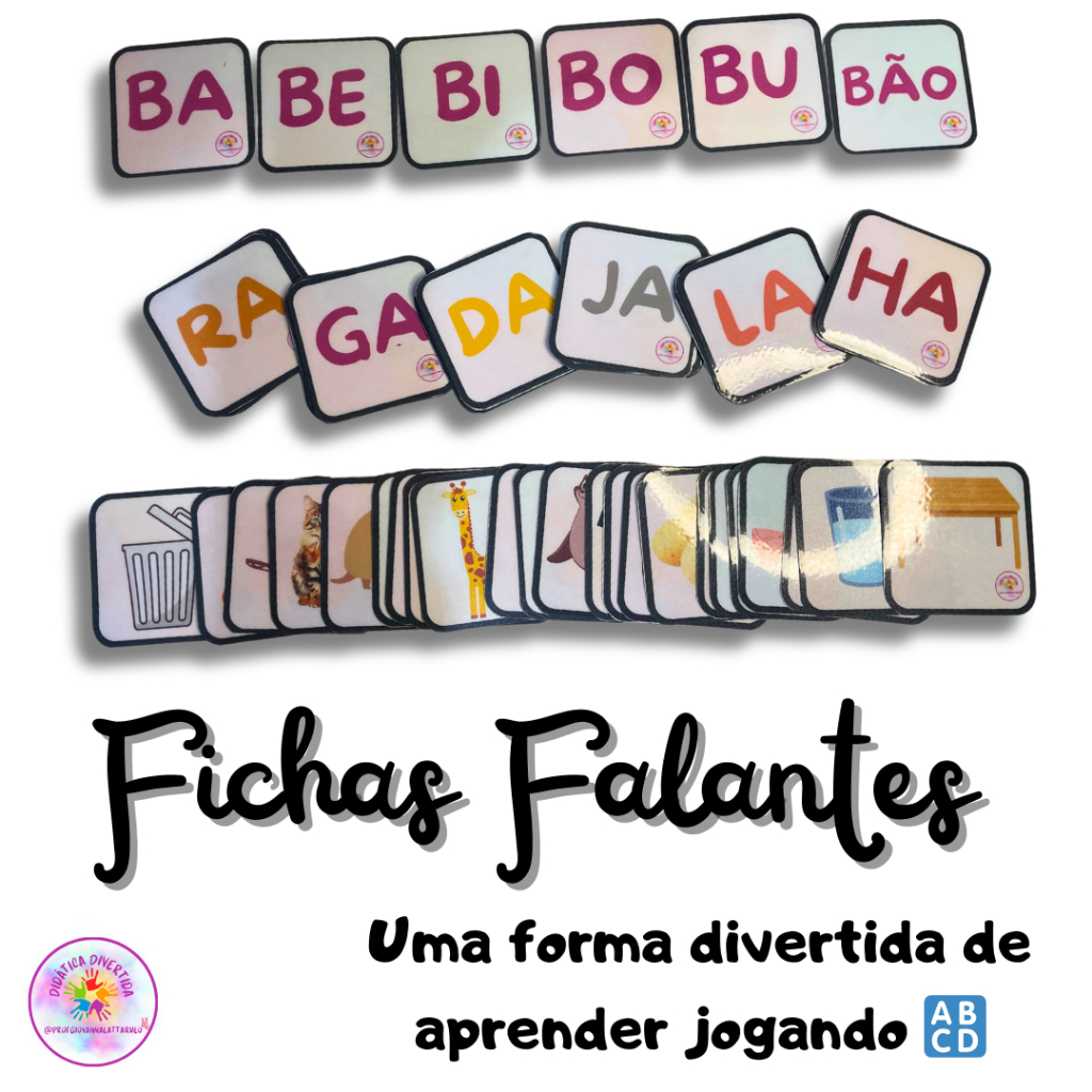 Material Didático Silabas Simples/Alfababetização.