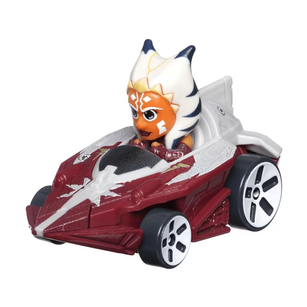 Carrinho Hot Wheels Racer Verse Ahsoka Tano Star Wars Colecionável Diecast