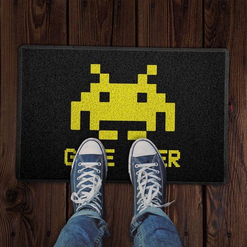 Tapete Capacho Gamer Over 60x40 cm
