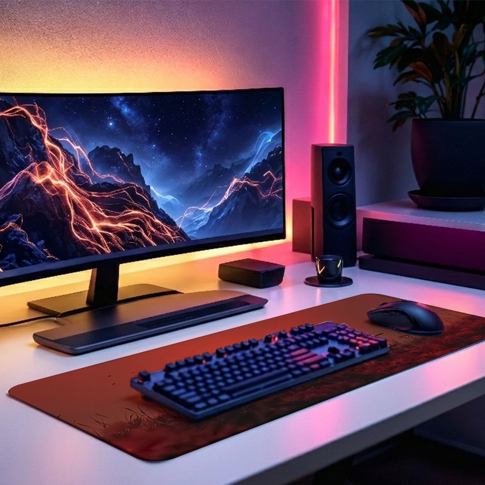 Mouse Pad Gamer 3 Tamanhos Tema JAPAN 01 Escritório Alta Qualidade