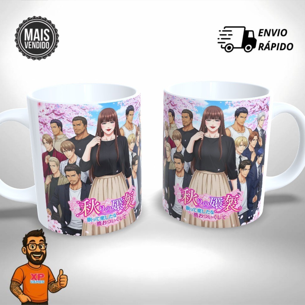 Caneca Personalizada – Sister Hong Anime Kawaii Miss Hong Meme TikTok - Presente Criativo