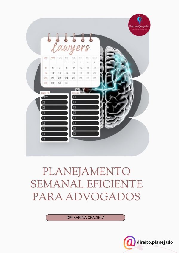 Planejamento Semanal Eficiente para Advogados