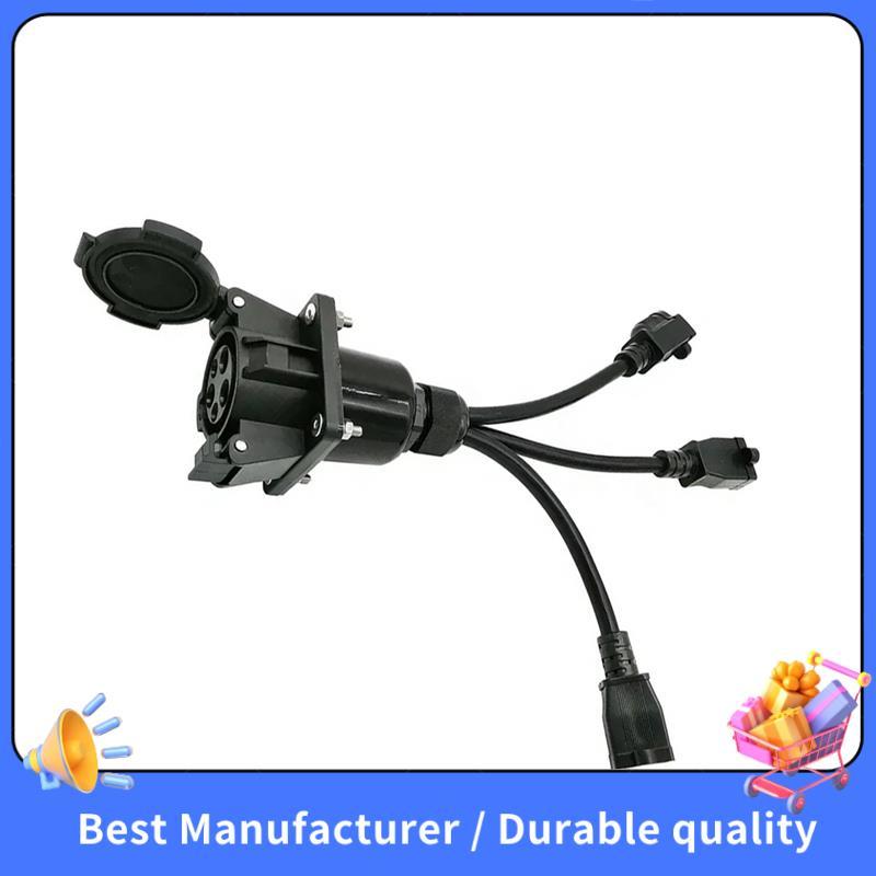Para E-Bike , Scooter Uma Roda 100V-220V EV Estação Adaptador De Carregamento , J1772 NEMA 5-15/5-20 Plug