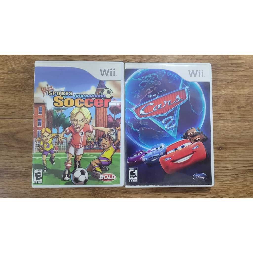 Cars 2 + Kids Sports International Soccer Nintendo Wii Originais