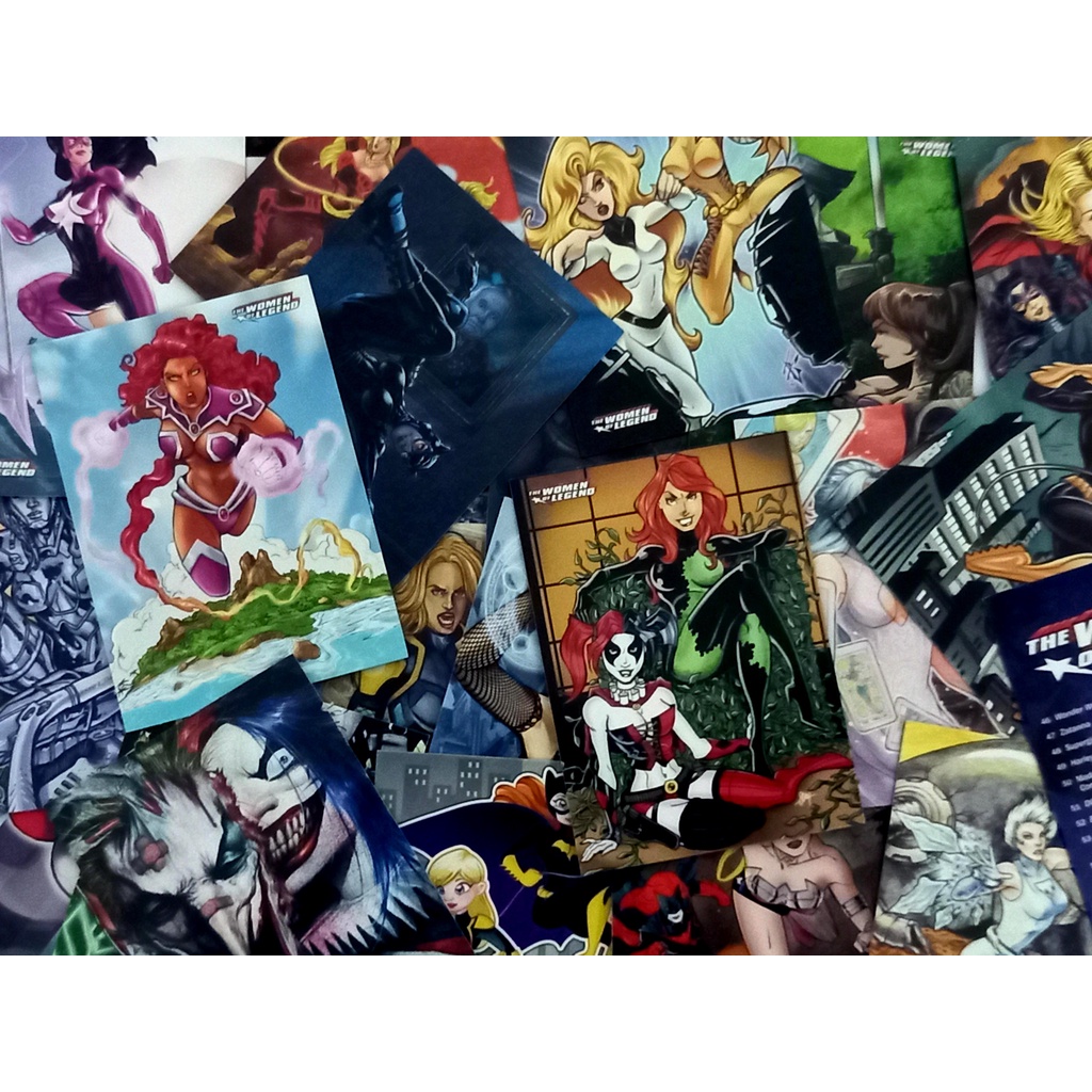 Cards DC The Women of Legend – Trading Cards Originais 2013 Cryptozoic (Valor Unitário)