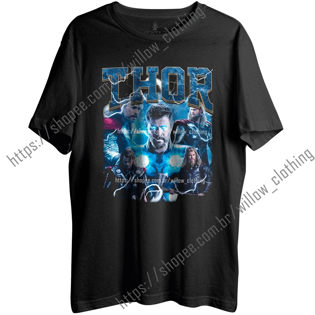 Camiseta Algodão Unissex T shirt Thor Odinson Chris Hemsworth Love and Thunder