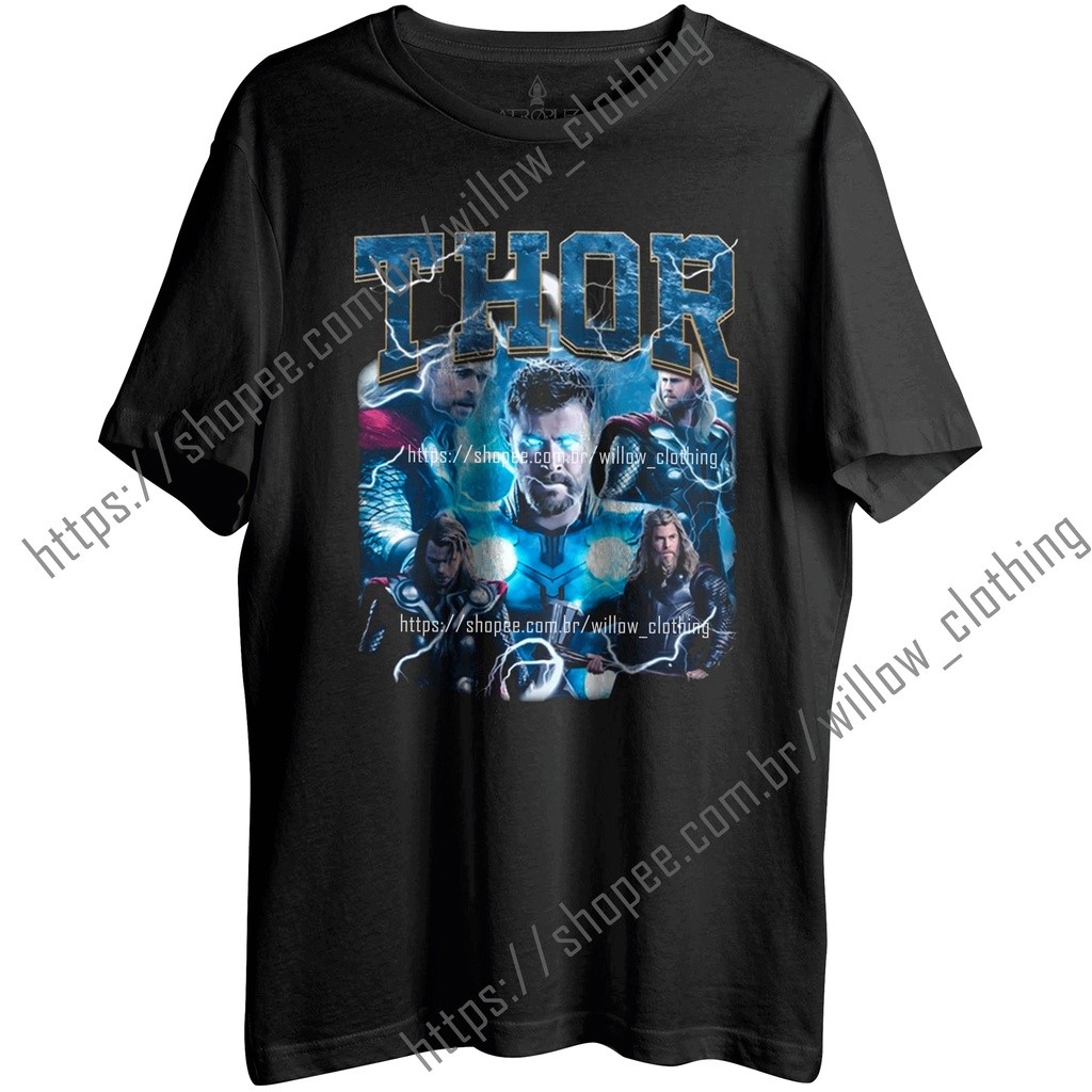 Camiseta Algodão Unissex T shirt Thor Odinson Chris Hemsworth Love and Thunder
