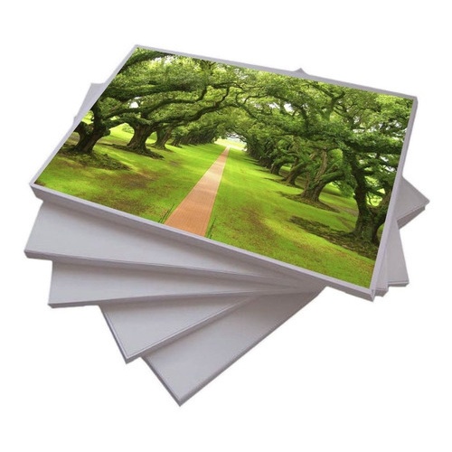 Papel Fotográfico 115G Glossy A4 À Prova D'água Brilhante Premium 500 folhas BEST CHOICE