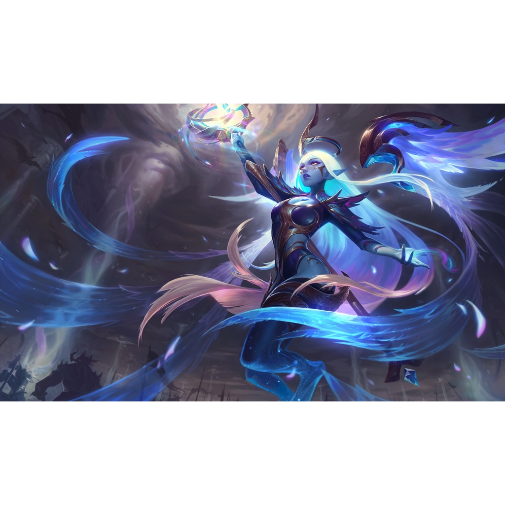 Mouse pad Gamer Soraka Emissária da Luz  (58 cm x 30 cm)