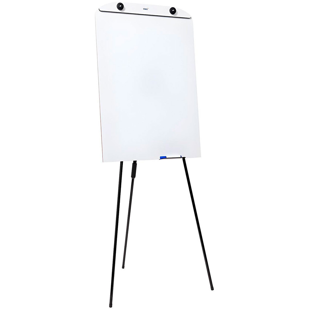 Flip Chart Quadro Branco Retratil 90x60cm Regulagem Altura 173cm Regulável