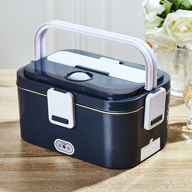 [Special Offer] Authentic flagship store home and car dual-use electric heating lunch box, plug-in, large capacity, heat