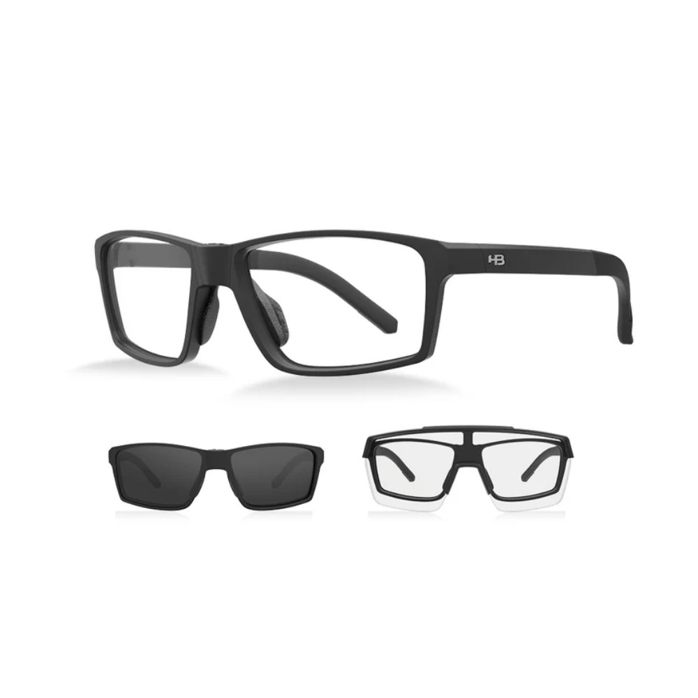 ÓCULOS HB PRESTO 2.0 MATTE BLACK GRAY PHOTOCHROMIC