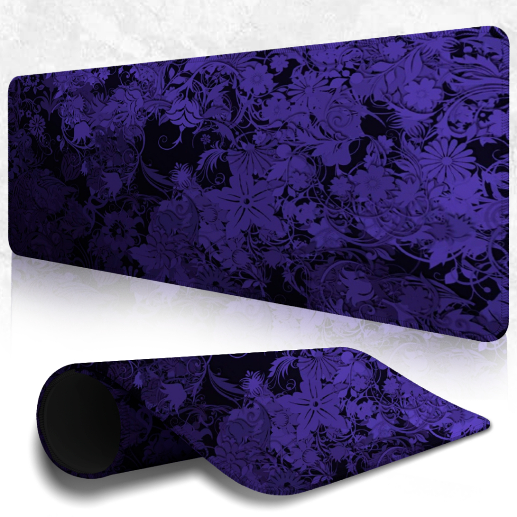 MousePad Speed Gamer Antiderrapante Bordas Costuradas Confortavel Liso Com Estampa De Lotus Flower Com Varios Tamanhos