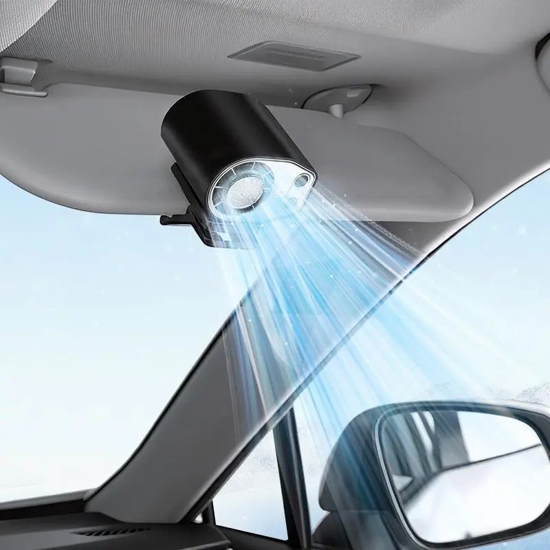 [Summer Survivals]Joytutus Semiconductor Cooling Clip-On Fan - Portable Clip Fan, Car Accessories, 360° Rotatable, 100-S