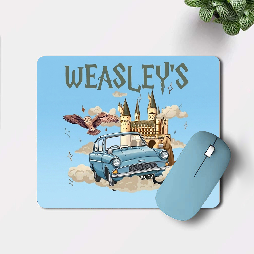 Mouse Pad Personalizado Harry Potter Wesleys Car
