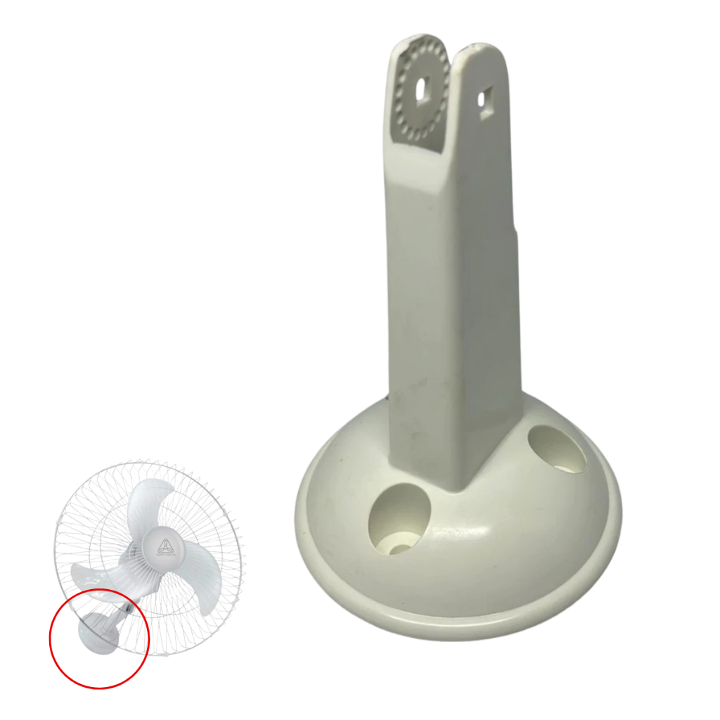 Suporte Nylon Ventidelta Ventilador 40cm 50cm 60cm Branco Peça Reposição