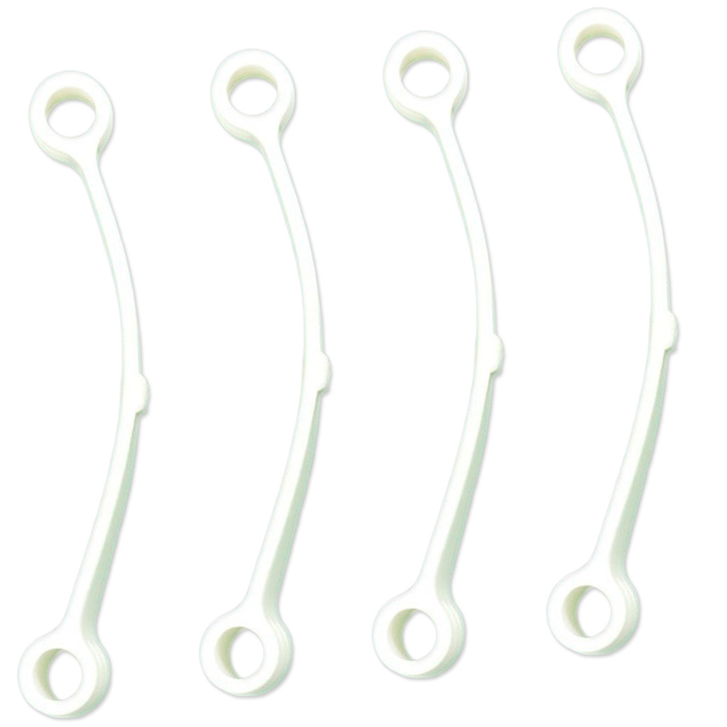 kit 04 Tirantes Branco 24 Pol Orinigais