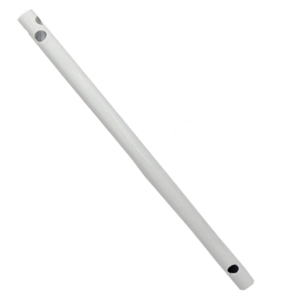 Haste Tubo Ventilador Universal 40cm Branco – Extensão Ideal para Ventiladores de Teto