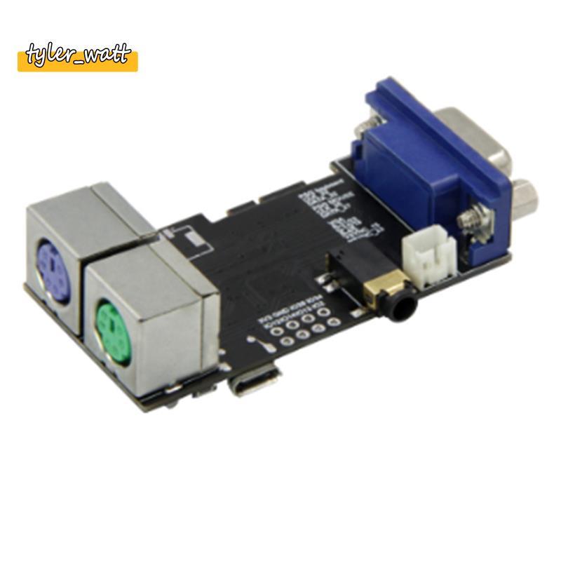 FabGL VGA32 VGA ESP32 PSRAM Módulo V1.4 Controlador PS/2 Mouse Teclado Gráfico Biblioteca Jogo Circuitos Terminais ANSI/