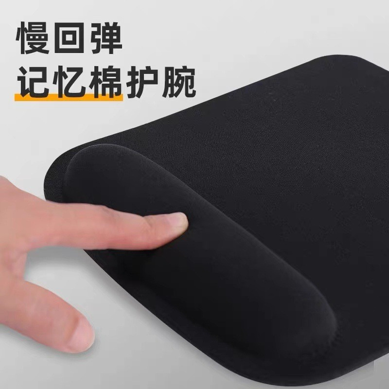Descanso de pulso para mouse, suporte de pulso, mouse pad, mouse pad para laptop para estudantes, proteção de pulso refo