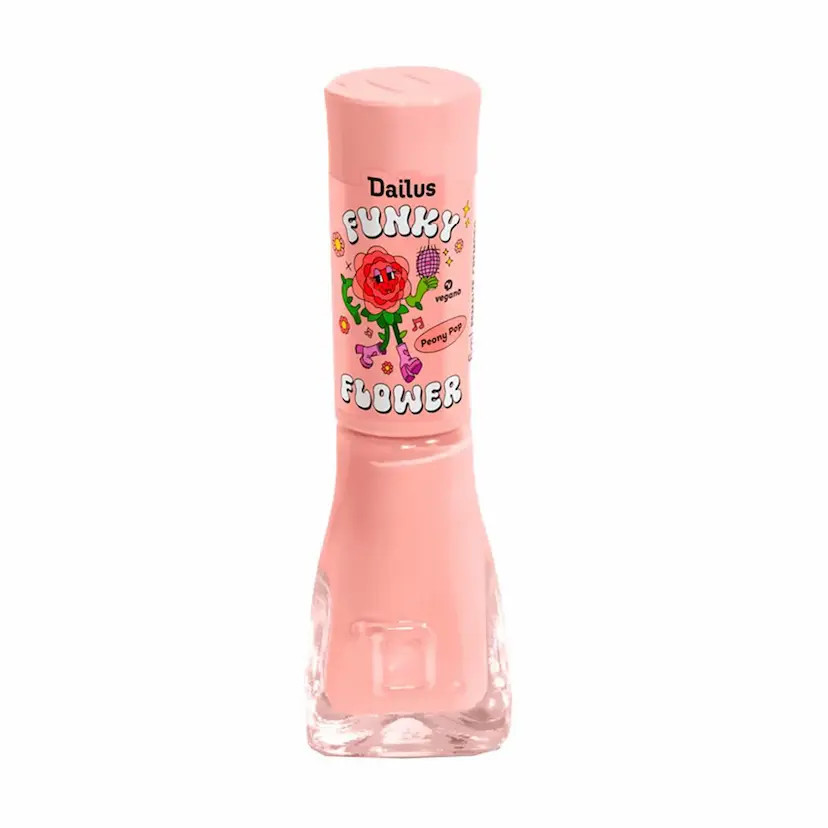 Esmalte Peony Pop - Coleção Funky Flower 8ml - Dailus