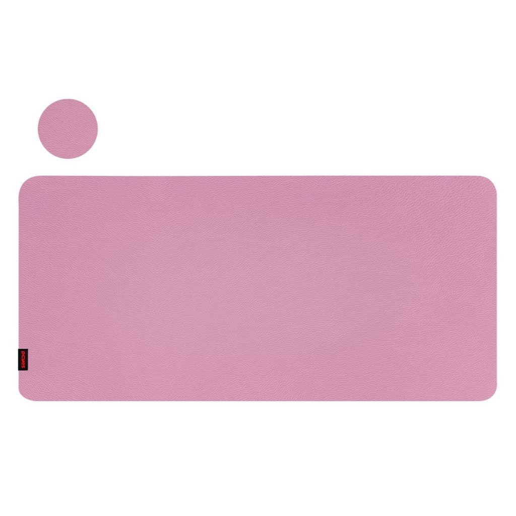 Mouse Pad Gamer Extra Grande Rosa 80x40cm PcYes Antiderrapante Desk Mat Grande PMPEXP