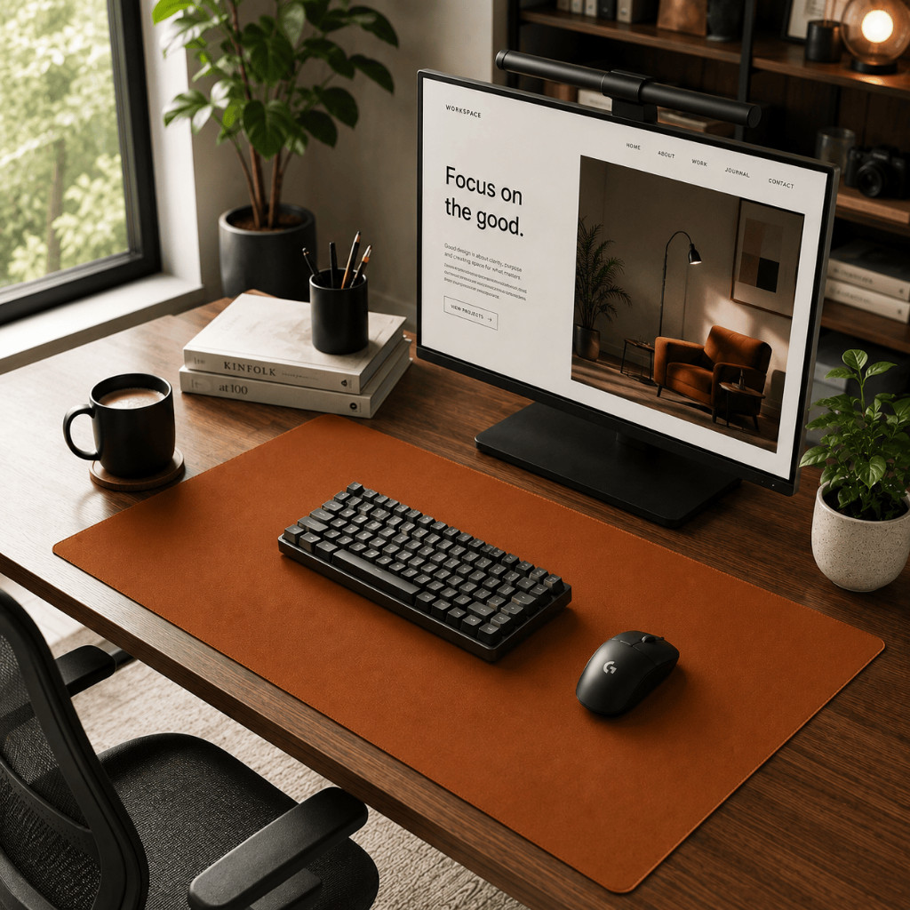 Mouse Pad Extra Grande Desk Mat Gamer 80x40 Setup Profissional Antiderrapante Luxo Requinte Conforto