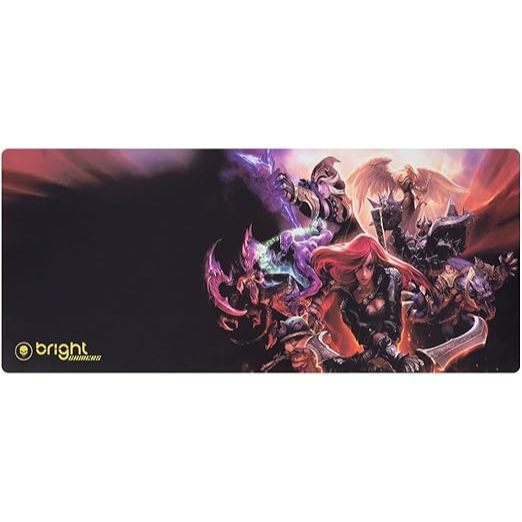 Mouse Pad Gamer Big Bright Extra Grande Antiderrapante Speed 70x30 Desk Mat