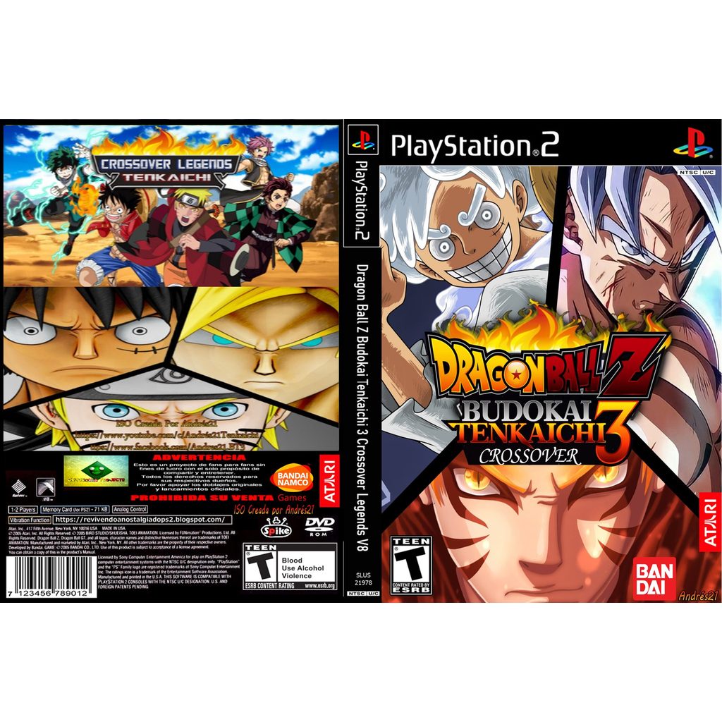 Dragon Ball Tenkaichi  3 CrossOver - PS2
