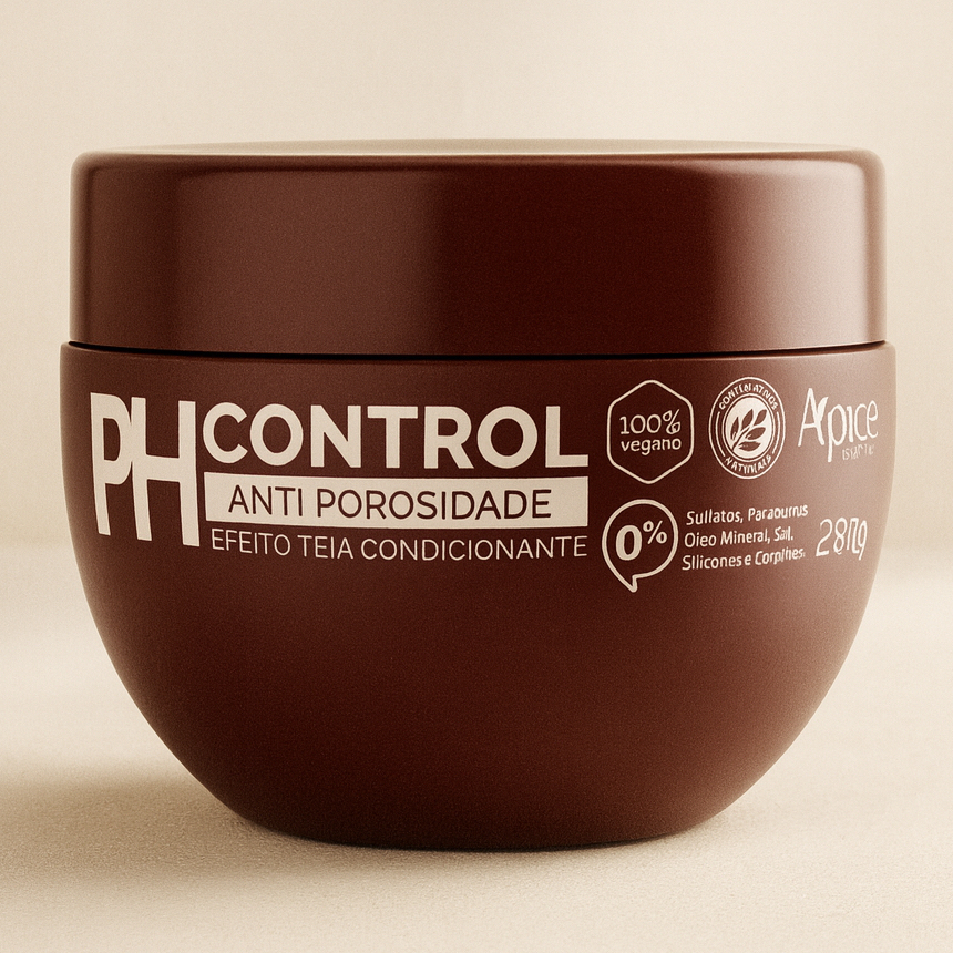 Apse Tratamento Anti Porosidade Ph Control 280g Máscara Acidificante Efeito Teia Condicionante APICE