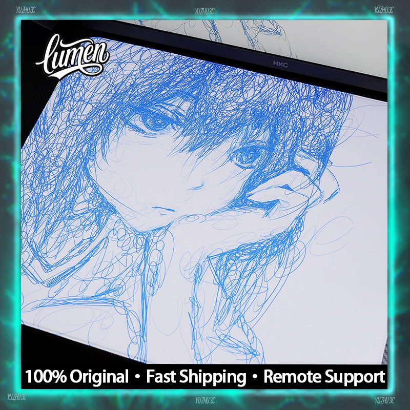 Lumen Gaming Gear Mouse Pad Original Poron Base TYPE99 Clone Surface 490x420x4mm Para E-Sport FPS CS Valorant