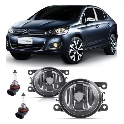 Par Farol De Milha Universal Citroen C4 Lounge 2013 2014 2015 2016 2017 2018 2019 2020 + Lâmpada
