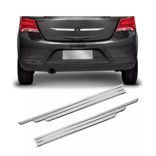 Friso Universal Cromado Asa Aguia do Citroen C3 Picasso C4 Lounge Para Porta Malas