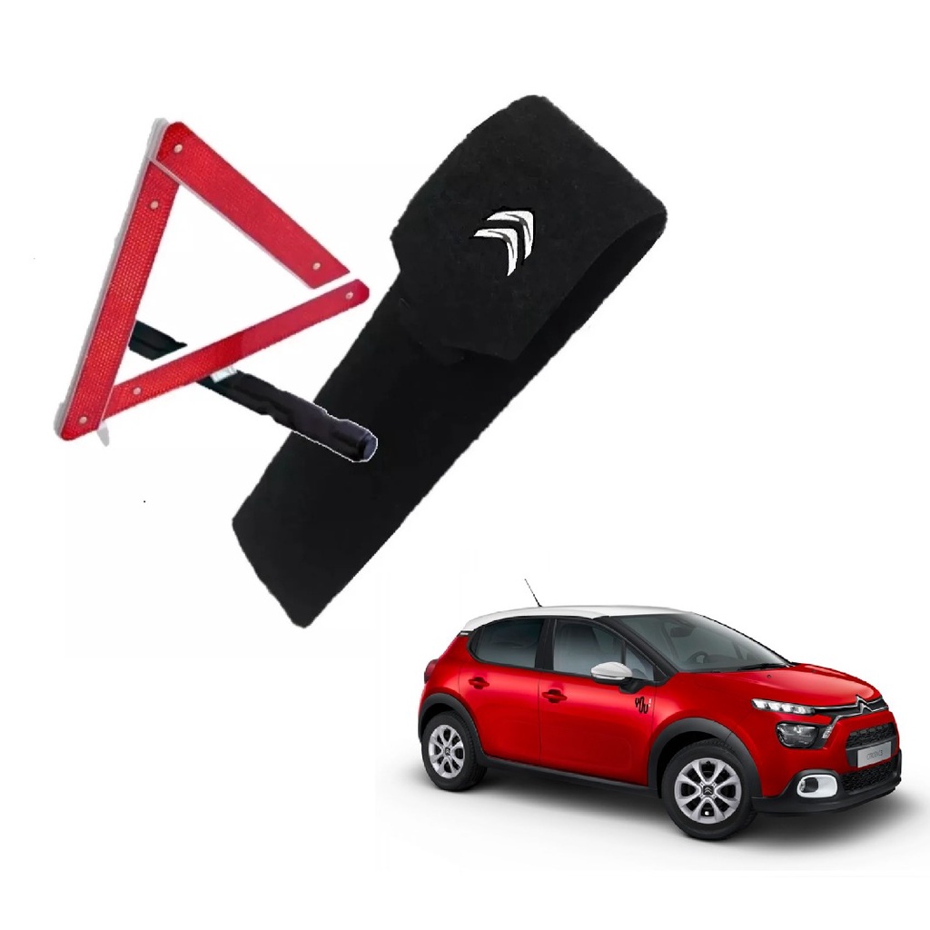 Capa Do Triangulo De Segurança Citroen Automotivo Universal