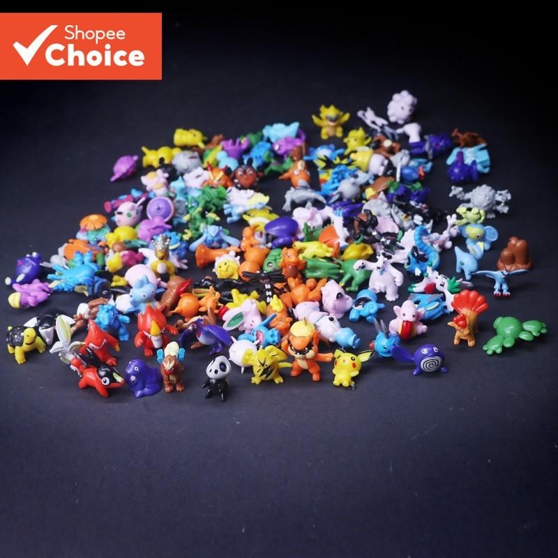12pcs/lot Mini Figurinos Toy Pocket Go Monster Vinil Raichu Charizard Doll Toys for Boys Kids Gift