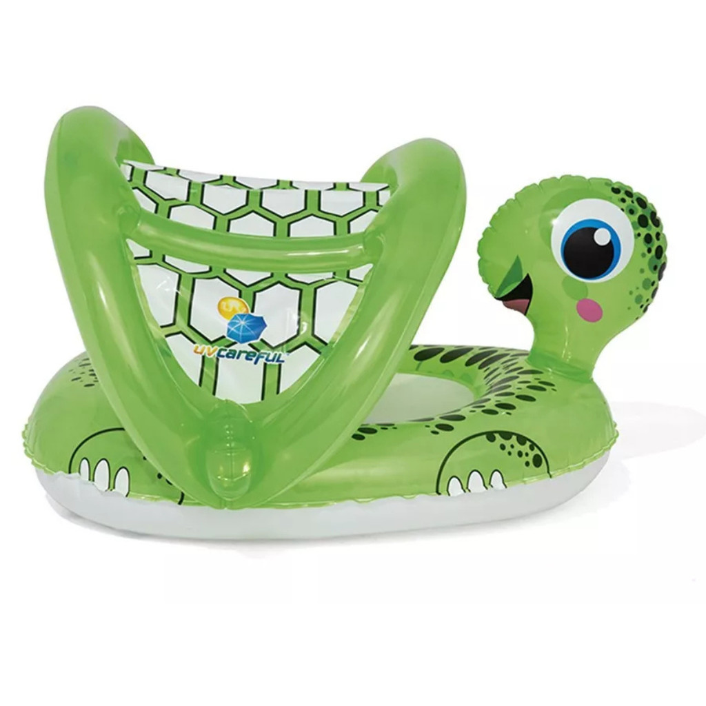 Boia Inflavél Tartaruga BST-016 - Verde/Branco