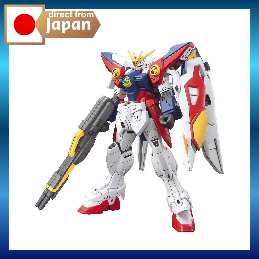Kit Modelo Gundam HGAC 1/144 Wing Zero XXXG-00W0 Mobile Suit Gundam W - Novo Original Japão Colecionável 8+ Anos
