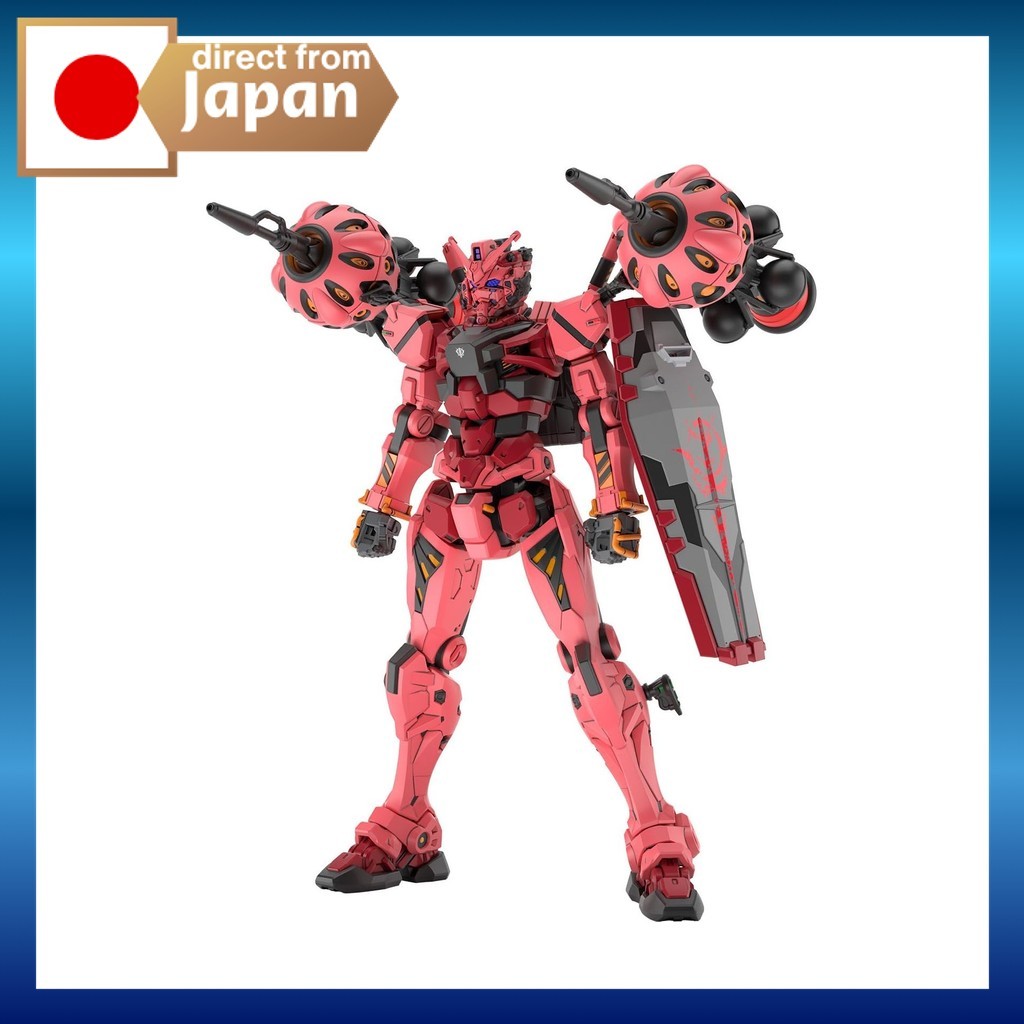 Kit Modelo Bandai HG Gundam GQuuuuuuX Vermelho 1/144 Plástico Pré-Colorido Gunpla Colecionável