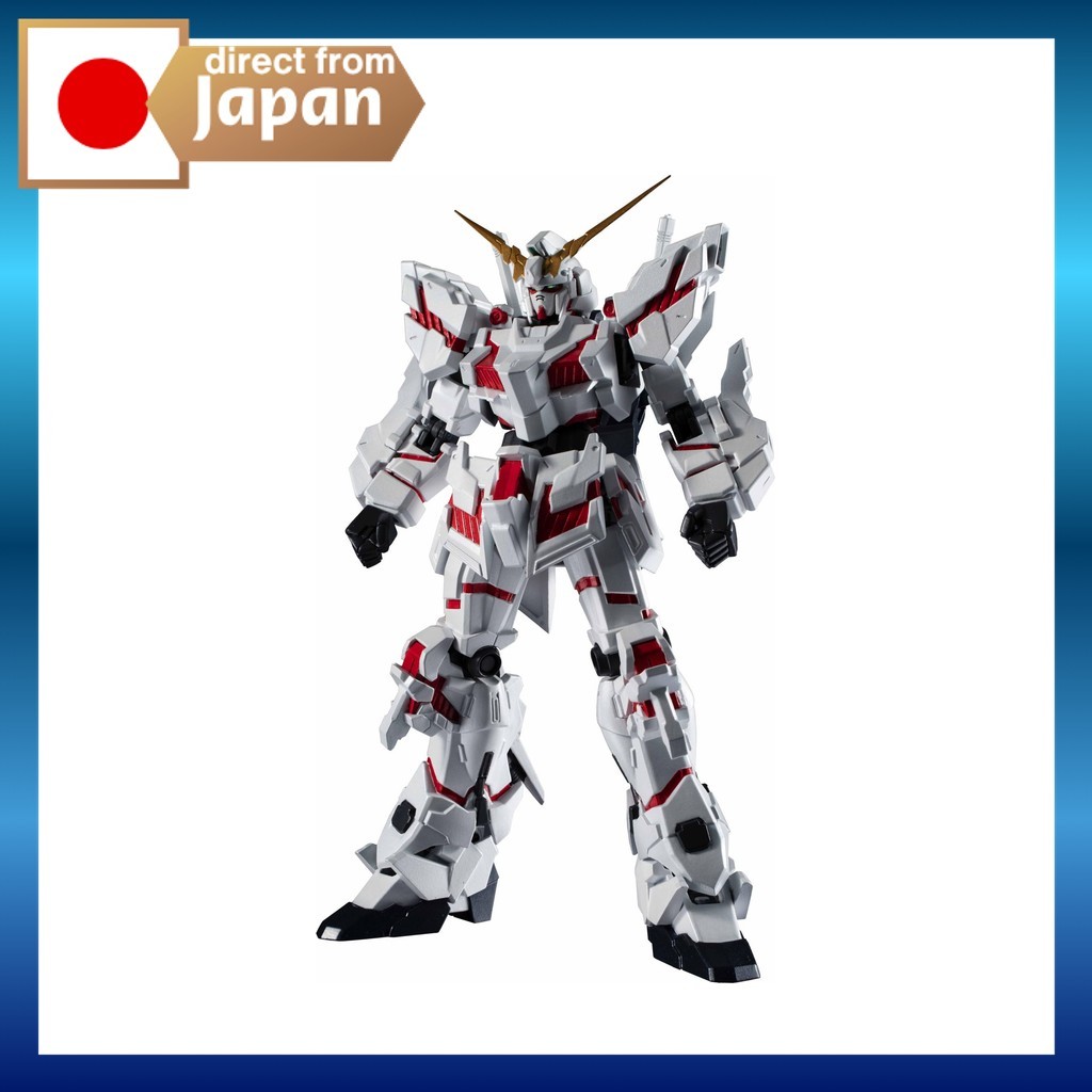 Figura Ação Mobile Suit Gundam Universe RX-0 Unicorn Renovado 160mm Tamashii Nations PVC ABS Articulado