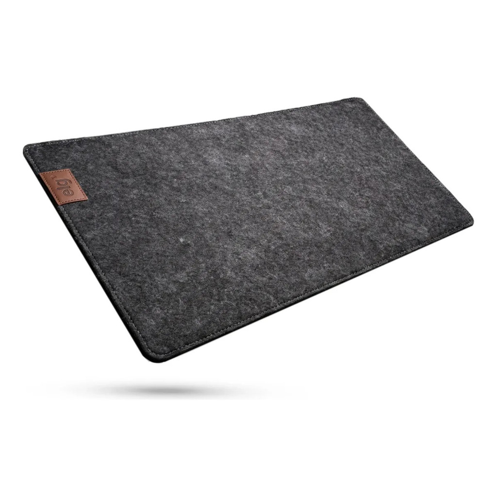 Mousepad Essential ELG Feltro 900x400mm Cinza Escuro Liso
