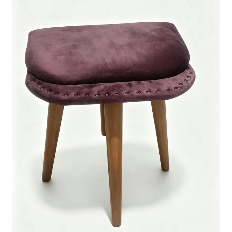 Banqueta para Penteadeira com Assento Confortável e Design Vintage